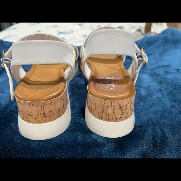 Sugar Wedge Sandals, Sz 10 - Picture 2 of 2